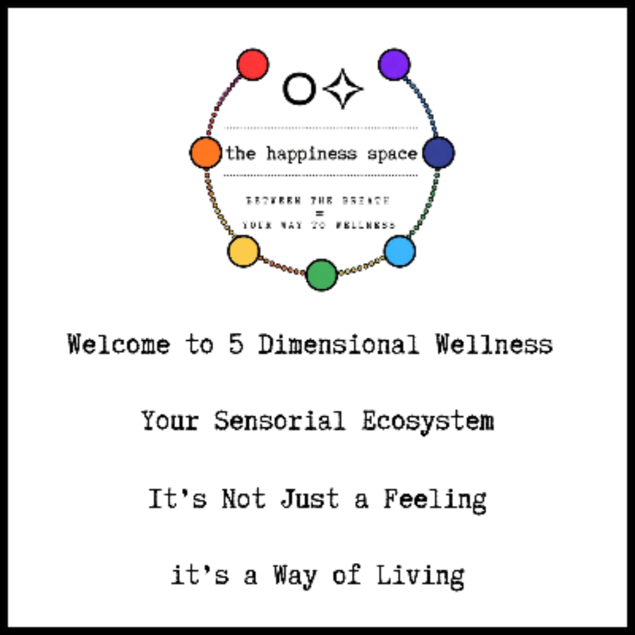 5-Dimensional Wellness: Your Sensorial Ecosystem – Between the Breath Lies Your Way to Wellness